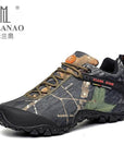 Milanao Men Outdoor Waterproof Canvas Hiking Shoes , Low Anti Skid Wear-MILANAO Official Store-81289 Desert green-4-Bargain Bait Box