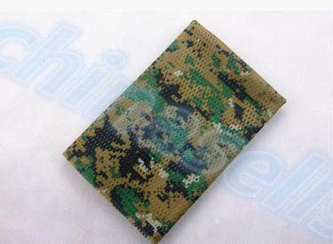 Military Camouflage Mesh Scarf Breathable Veil Sniper Cover Neckerchief-liang jialiang&#39;s store-5-Bargain Bait Box