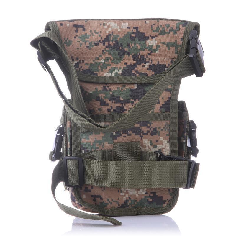 Military Drop Leg Bag Men Waterproof Nylon Molle Utility Waist Pack Belt-Outdoor Movement Franchised Store-C1-Bargain Bait Box