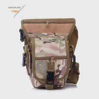 Military Drop Leg Bag Men Waterproof Nylon Molle Utility Waist Pack Belt-Outdoor Movement Franchised Store-C5-Bargain Bait Box