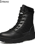 Military Men'S Outdoor Breathable Hiking Tactical Boots Men Army Combat-Shop2927099 Store-Beige-6-Bargain Bait Box
