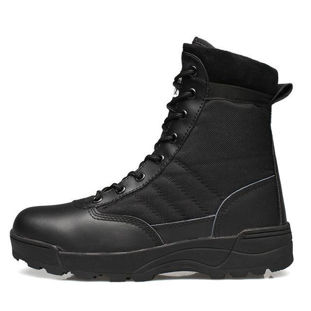 Military Men&#39;S Outdoor Breathable Hiking Tactical Boots Men Army Combat-Shop2927099 Store-Black-6-Bargain Bait Box