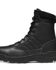 Military Men'S Outdoor Breathable Hiking Tactical Boots Men Army Combat-Shop2927099 Store-Black-6-Bargain Bait Box