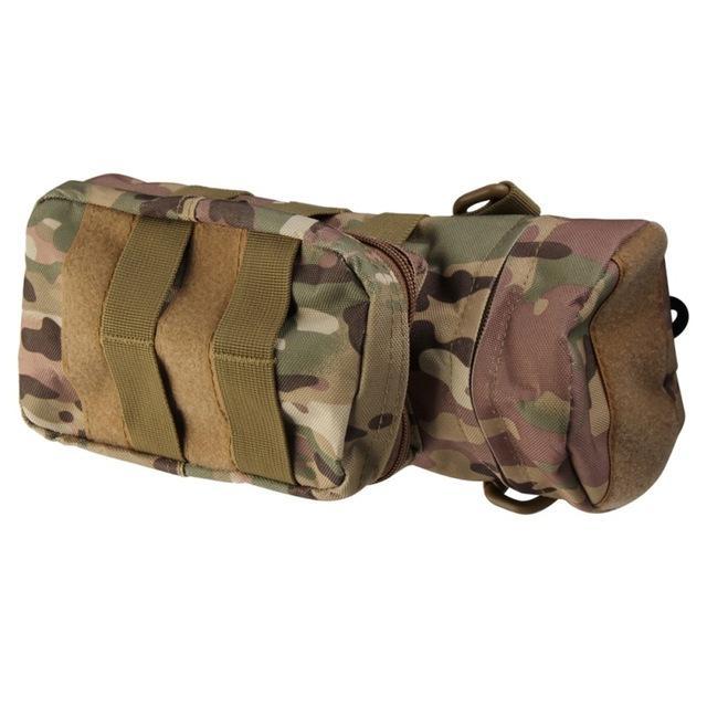 Military Molle Straps Tactical Bag Kettle Water Bottle Pouch Outdoor Utility Bag-gigibaobao-CP-Bargain Bait Box
