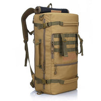 Military Tactical Backpack 50L Outdoor Sport Camping Bags Mountaineering-Strength knight Store-Khaki-Bargain Bait Box
