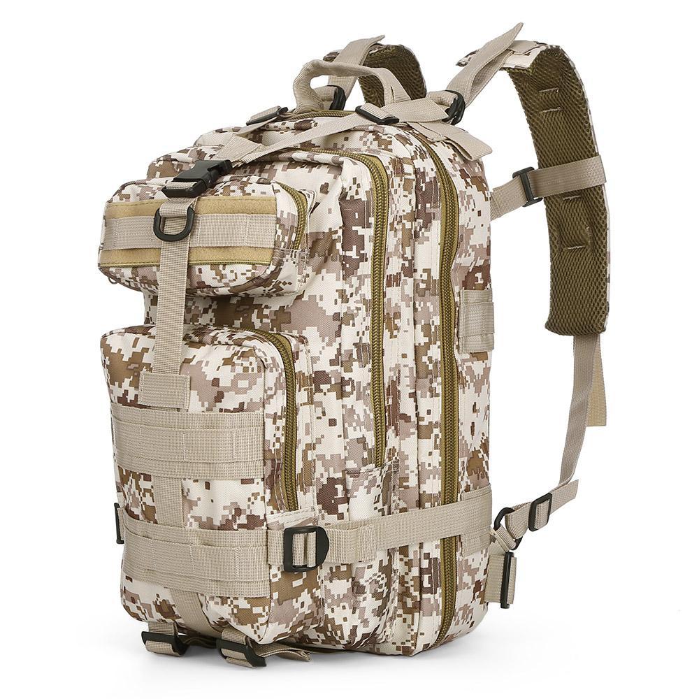 Military Tactical Backpack Oxford 9 Colors 30L 3P Bags Tactical Backpack Outdoor-Shenzhen Outdoor Fishing Tools Store-ACU CAMOUFLAGE-Bargain Bait Box