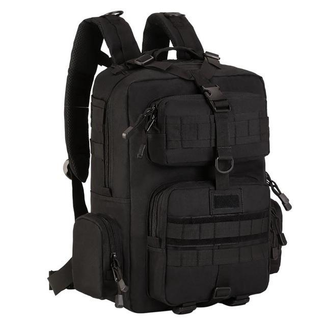 Military Tactical Bag Assault Backpack Army Molle Waterproof Bug Out Bags-Wincer Store-Black-Bargain Bait Box