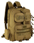 Military Tactical Bag Assault Backpack Army Molle Waterproof Bug Out Bags-Wincer Store-Brown-Bargain Bait Box