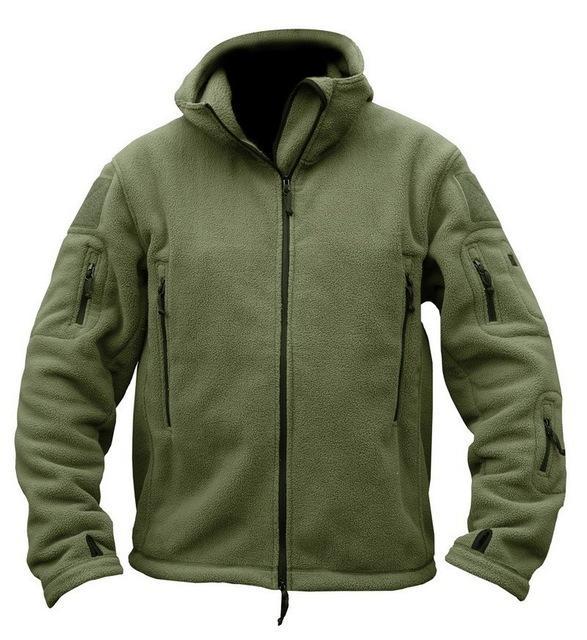 Military Tactical Outdoor Soft Shell Fleece Jacket Men Army Polartec-Wolf outdoor mall-Army Green-S-Bargain Bait Box