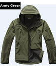 Military Tactical Tad Sharkskin Jacket Or Pants Men Outdoor Hunting Clothes-Fuous Outdoor Store-02 Army Green-S-Bargain Bait Box
