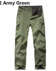 Military Tactical Tad Sharkskin Jacket Or Pants Men Outdoor Hunting Clothes-Fuous Outdoor Store-02 Green-S-Bargain Bait Box