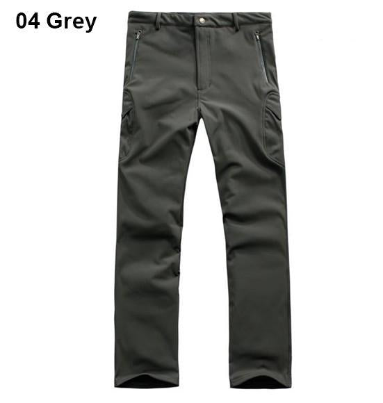Military Tactical Tad Sharkskin Jacket Or Pants Men Outdoor Hunting Clothes-Fuous Outdoor Store-04 Grey15-S-Bargain Bait Box