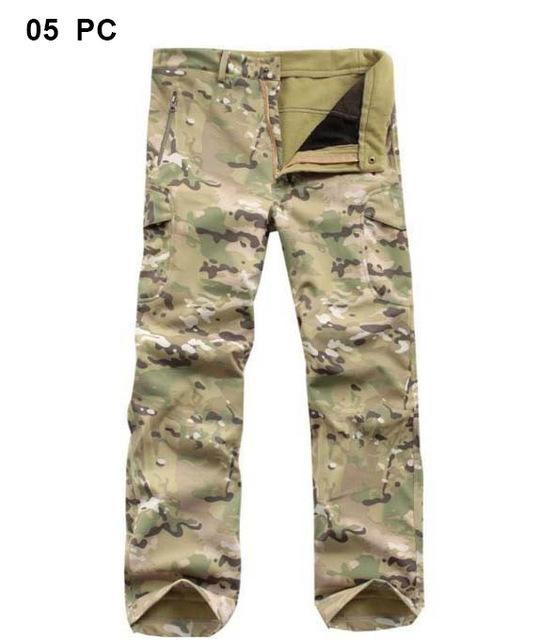 Military Tactical Tad Sharkskin Jacket Or Pants Men Outdoor Hunting Clothes-Fuous Outdoor Store-05 CP16-S-Bargain Bait Box