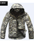 Military Tactical Tad Sharkskin Jacket Or Pants Men Outdoor Hunting Clothes-Fuous Outdoor Store-06 ACU-S-Bargain Bait Box