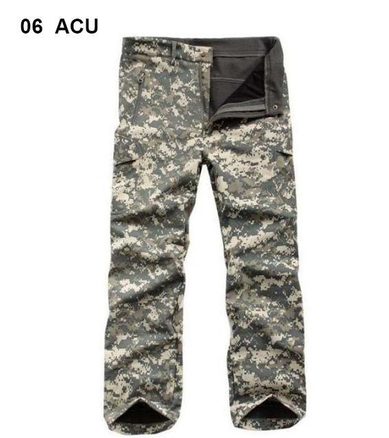 Military Tactical Tad Sharkskin Jacket Or Pants Men Outdoor Hunting Clothes-Fuous Outdoor Store-06 ACU17-S-Bargain Bait Box