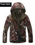 Military Tactical Tad Sharkskin Jacket Or Pants Men Outdoor Hunting Clothes-Fuous Outdoor Store-08 Tree Camo-S-Bargain Bait Box