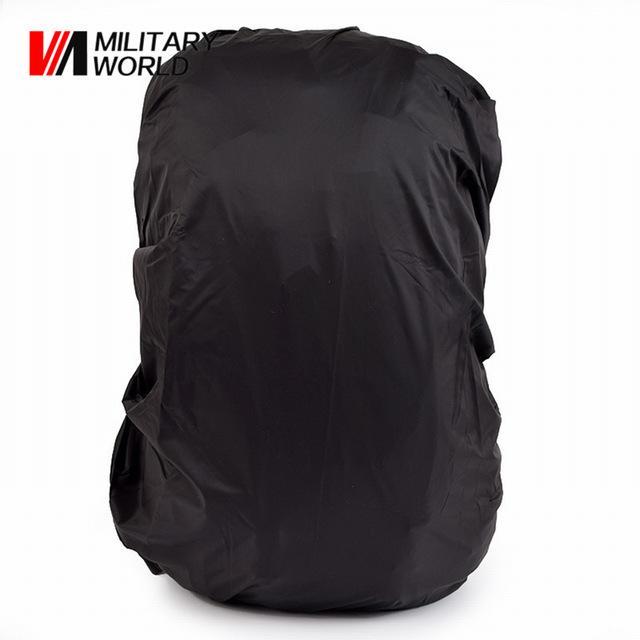 Military World 30-40L Outdoor Rain Bag Waterproof Backpack Pouch Dust Rain Cover-Mlitary World Store-Black-Bargain Bait Box