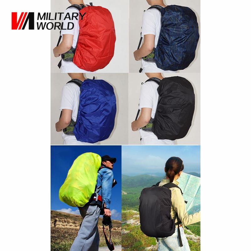 Military World 30-40L Outdoor Rain Bag Waterproof Backpack Pouch Dust Rain Cover-Mlitary World Store-Red-Bargain Bait Box