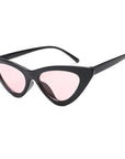 Mineway Brand Designer Sunglasses Women Vintage Cat Eye Sexy Small Frame-Sunglasses-MINEWAY Store-Black frame red-Bargain Bait Box