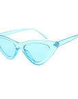 Mineway Brand Designer Sunglasses Women Vintage Cat Eye Sexy Small Frame-Sunglasses-MINEWAY Store-Blue frame blue-Bargain Bait Box