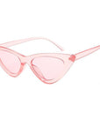 Mineway Brand Designer Sunglasses Women Vintage Cat Eye Sexy Small Frame-Sunglasses-MINEWAY Store-Pink frame pink-Bargain Bait Box