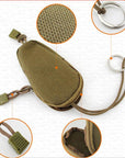 Mini Bag Outdoor Sport Money Car Key Wallet Pouch Tactical Military Purse Pocket-Smiling of Fei Store-black-Bargain Bait Box