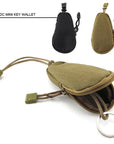 Mini Bag Outdoor Sport Money Car Key Wallet Pouch Tactical Military Purse Pocket-Smiling of Fei Store-black-Bargain Bait Box