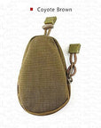 Mini Bag Outdoor Sport Money Car Key Wallet Pouch Tactical Military Purse Pocket-Smiling of Fei Store-khaki-Bargain Bait Box