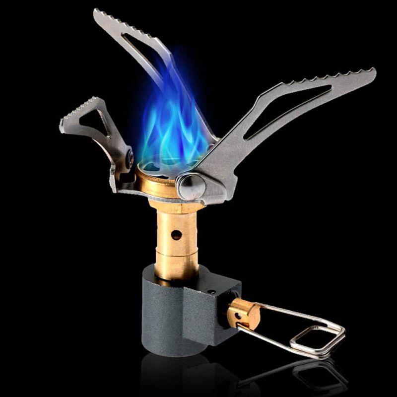Mini Camping Oven Gas Stove Backpacking Hiking Survival Outdoor Portable Folding-Outdoor Stoves-Silvercell Store-Bargain Bait Box