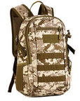 Mini Daypack Military Molle Backpack Rucksack Gear Tactical Assault Pack Student-Sunnyrain Store-Desert Digital-Bargain Bait Box