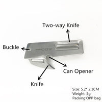 Mini Edc Pocket Fruit Knife Cut Outdoor Tools Multi-Function Hunting Survival-NanYou Outdoor Camping Supplies Store-Bargain Bait Box