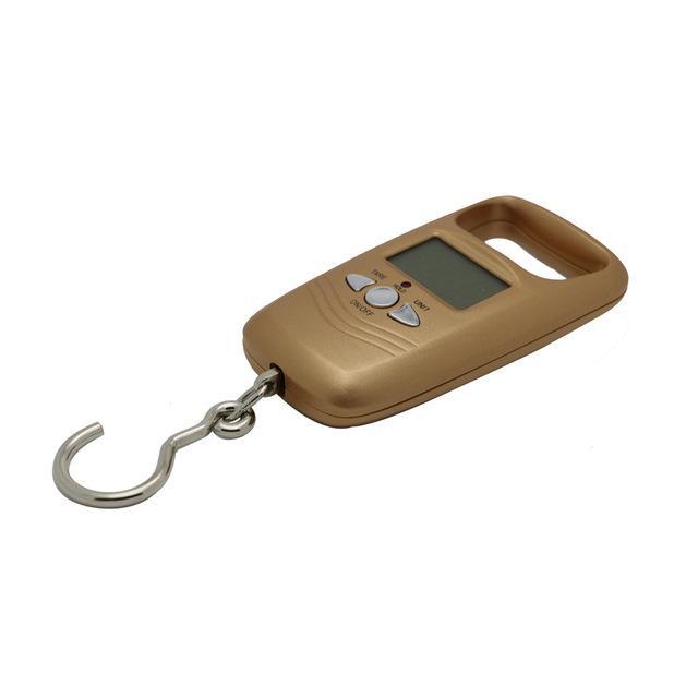 Mini Hanging Scale Pocket Portable Lcd Digital Hanging Luggage Weighting Fishing-Fishing Scales &amp; Measurement-Bargain Bait Box-Black-Bargain Bait Box