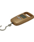 Mini Hanging Scale Pocket Portable Lcd Digital Hanging Luggage Weighting Fishing-Fishing Scales & Measurement-Bargain Bait Box-Black-Bargain Bait Box