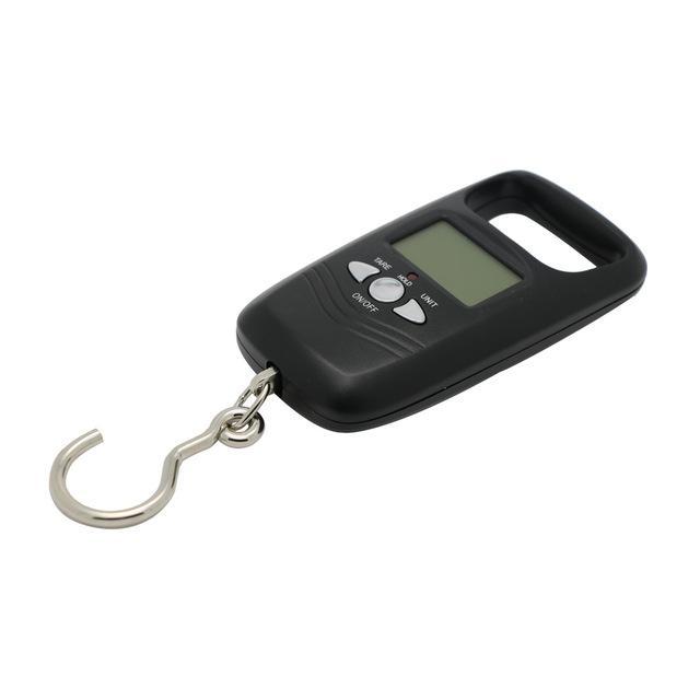 Mini Hanging Scale Pocket Portable Lcd Digital Hanging Luggage Weighting Fishing-Fishing Scales &amp; Measurement-Bargain Bait Box-Golden-Bargain Bait Box