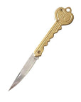 Mini Key Knife Letter Camp Outdoor Keyring Ring Keychain Fold Open Opener Pocket-Xiaomii_Holiday Store-Gold-Bargain Bait Box