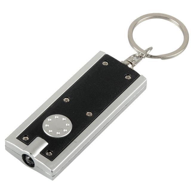 Mini Keychain Led Light Outdoor Easy Carry Key Ring Lighting Lamp Flashlight-Daily Show Store-Black-Bargain Bait Box