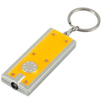 Mini Keychain Led Light Outdoor Easy Carry Key Ring Lighting Lamp Flashlight-Daily Show Store-Orange-Bargain Bait Box