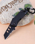 Mini Outdoor Camping Edc Portable Key Chain Craft Gift Survival Folding Knife-Dreamland 123-Bargain Bait Box