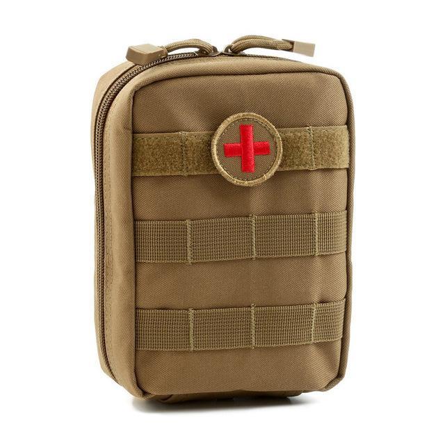 Mini Pouch First Aid Kit Survie Portable Survival Tactical Emergency First Aid-Emergency Tools &amp; Kits-Bargain Bait Box-Empty Bag-Bargain Bait Box