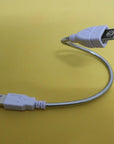 Mini Usb Power Ledporable Light 2W Ultra Low Power 2835 Chips Pocket Card Lamp-Automobiles Parts Selling Store-white light-Bargain Bait Box