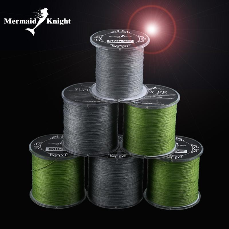 Mk Band Super Pe 300M 8 Wire Multifilament Line Lure Braided Cord For Fishing-MERMAIDKNIGHT Official Store-Green-1.5-Bargain Bait Box