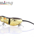 Mmlong 2.5" Rat Fishing Lure Realistic Mouse Crankbait Vivid 3D Eyes Swim Bait-Mmlong outdoor product Store-A-Bargain Bait Box