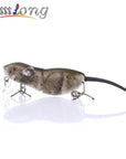 Mmlong 2.5" Rat Fishing Lure Realistic Mouse Crankbait Vivid 3D Eyes Swim Bait-Mmlong outdoor product Store-C-Bargain Bait Box