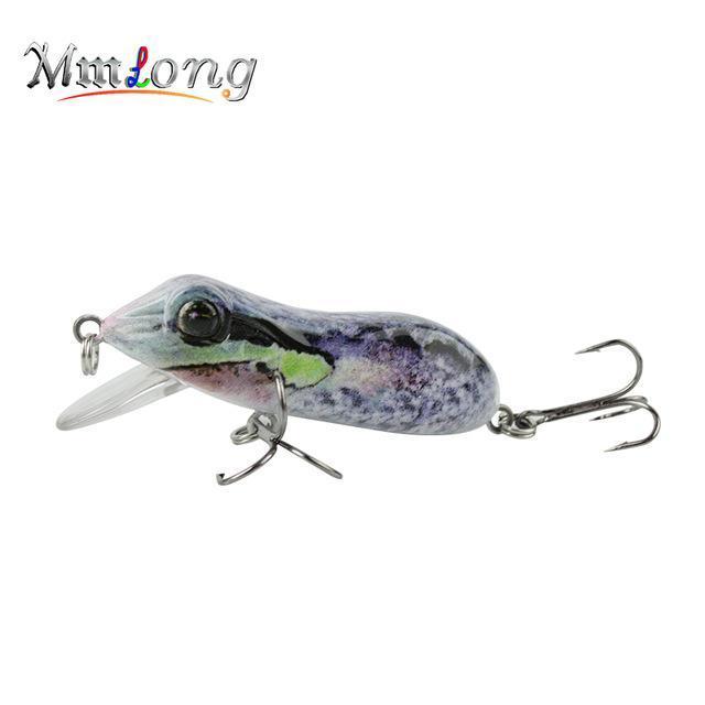 Mmlong 6.3Cm Hard Frog Fishing Lures Floating Minnow Mr03-S Artifical Baits
