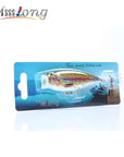 Mmlong 9.5Cm Hot Sale Popper Fishing Lure Super Topwater Crankbait 18.5G Vivid-Mmlong outdoor product Store-A-Bargain Bait Box