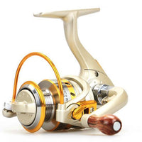 Mn150 Mini Carp Spinning Fishing Reel 10 Ball Bearings Preloading Front Drag-Spinning Reels-GLOBAL WHOLESALING Store-Gold-Bargain Bait Box
