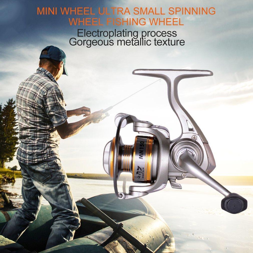 Mn150F 5Bb Mini Handheld Fishing Reel 5.2:1 Spinning Reel Practical Fishing-Spinning Reels-FashionYK-S Outdoor Store-Bargain Bait Box