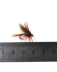 Mnft 10Pcs Peacock Wings May Fly Trout Fishing Flies 14