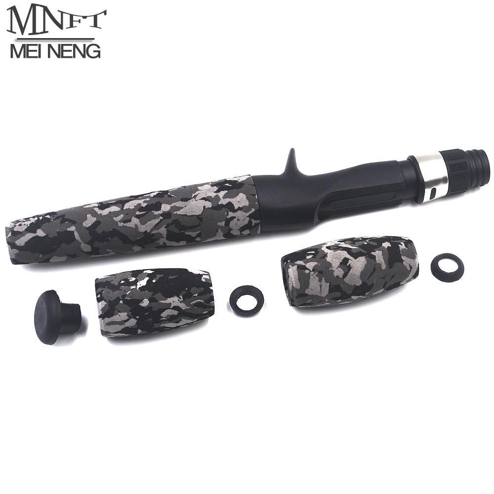 Mnft 1Set Camoulage Eva Split Grip Bait Cast &amp; Spinning Fishing Rod Handle Kit-Fishing Rod Handles &amp; Grips-Bargain Bait Box-Dark Khaki-Bargain Bait Box
