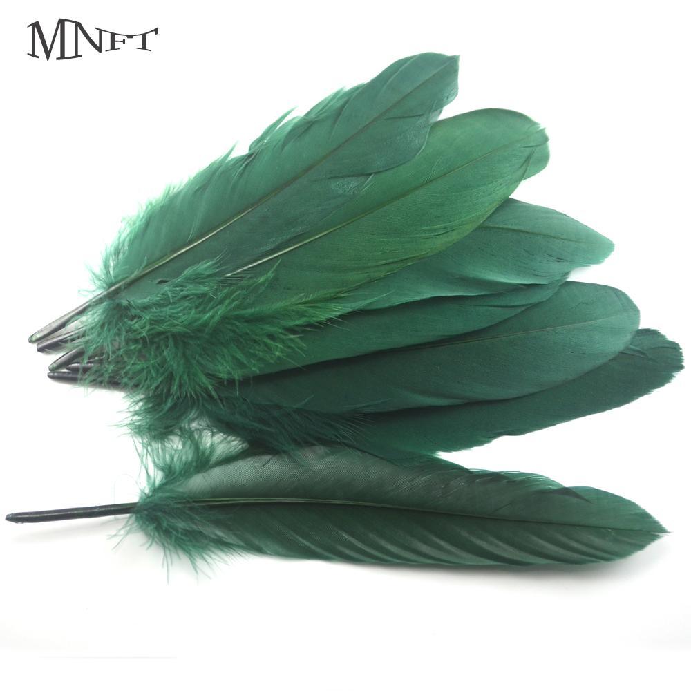Mnft 200Pcs/Lot Fly Tying Materials Big Goose Green Feather Biot Fly Tying-Fly Tying Materials-Bargain Bait Box-Bargain Bait Box